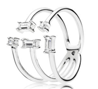 Anello Pandora Donna in Argento Zirconia